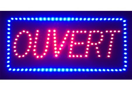 Rappel pour éclairage des enseignes lumineuses