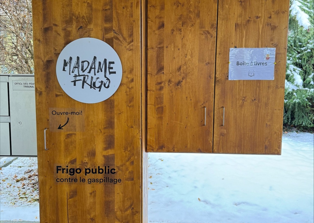 Frigo public à Châtel-St-Denis et aux Paccots